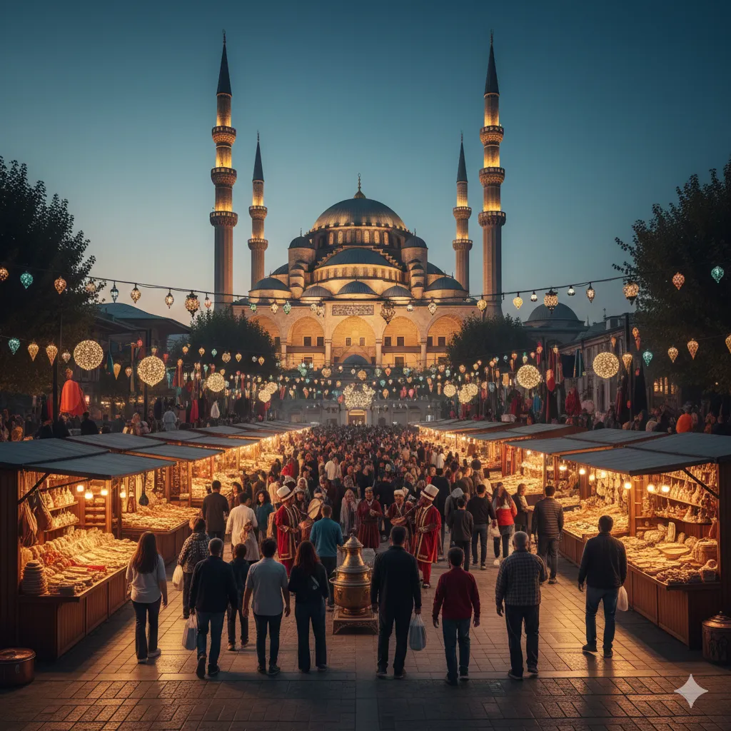 Edirne'nin Meydanları Nefes Alıyor: Selimiye'de Ramazan'ın Bereketi